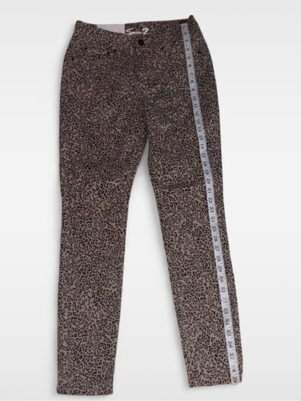 Seven7 Leopard Print Skinny Jeans - Women’s 6 - Picture 8 of 9
